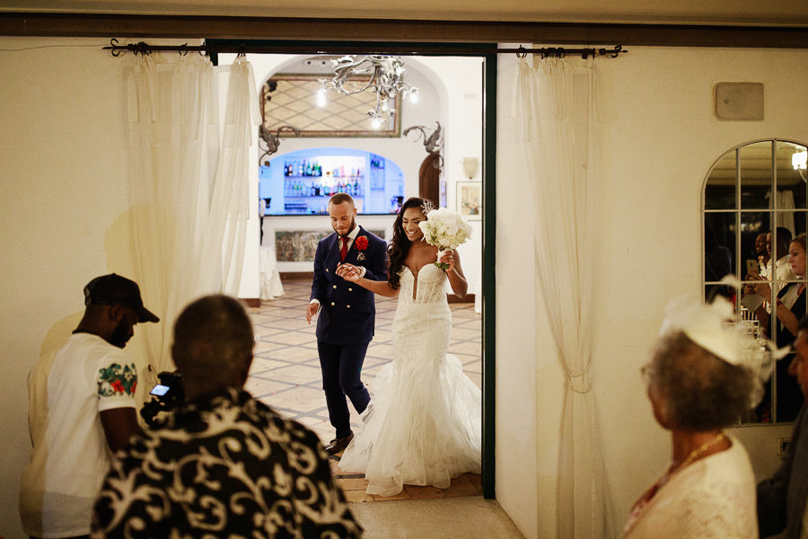 Janine And Nathan Afro Caribbean Wedding Amalfi Coast Italy