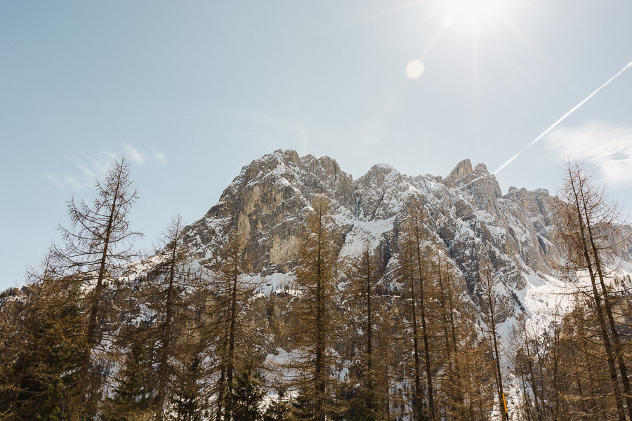 Snowy Romance in the Italian Dolomites Winter Wedding 0001A