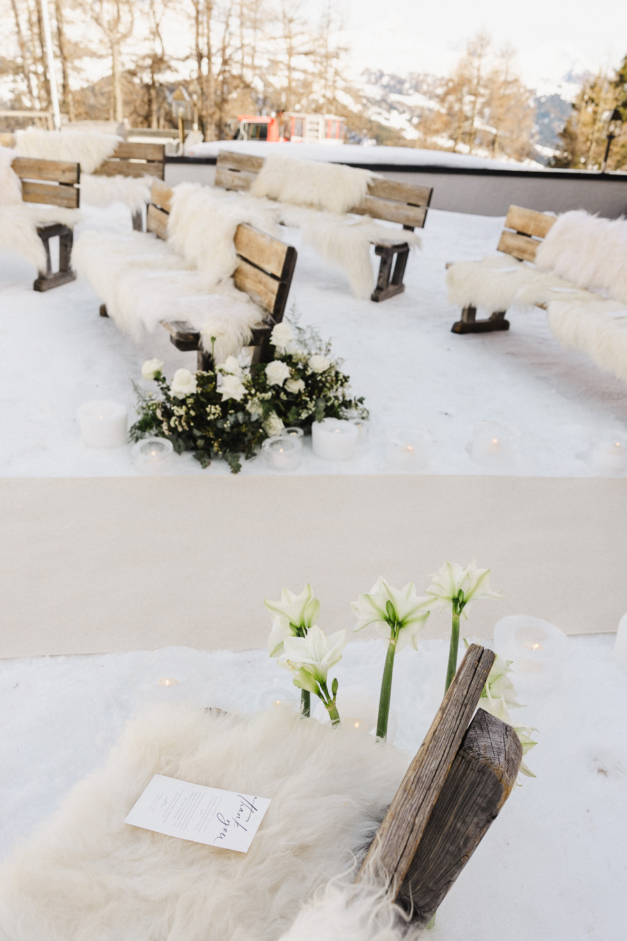 Snowy Romance in the Italian Dolomites Winter Wedding 0006A