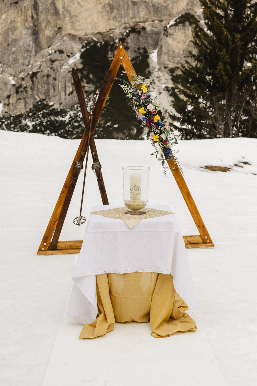 Dream Winter Wedding Italian Dolomites 0006