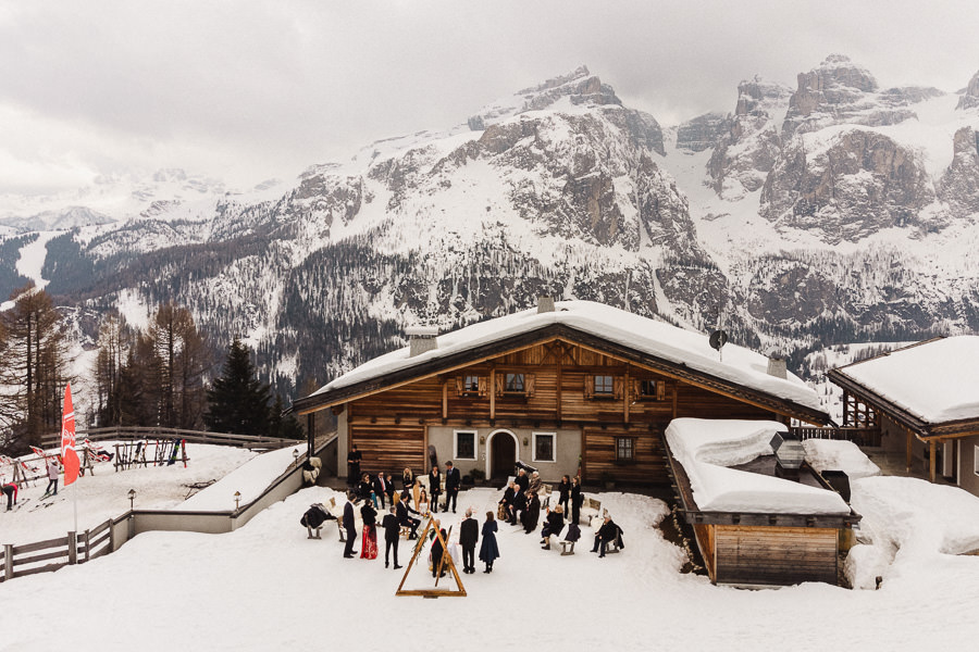 Dream Winter Wedding Italian Dolomites 0012