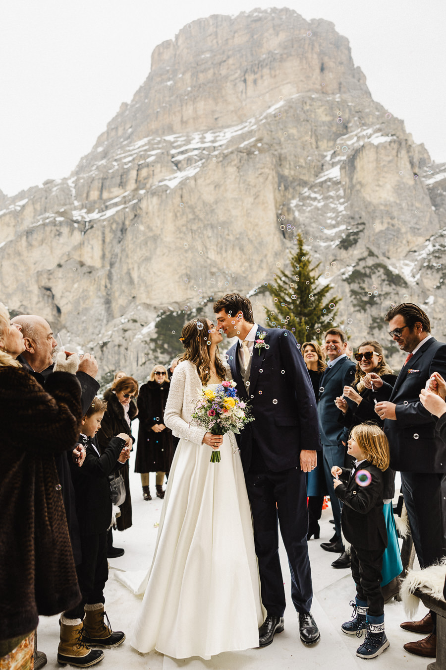 Dream Winter Wedding Italian Dolomites 0017