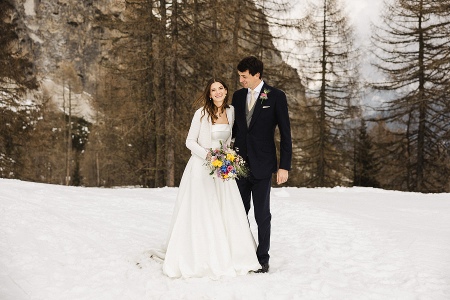 Dream Winter Wedding Italian Dolomites 0020