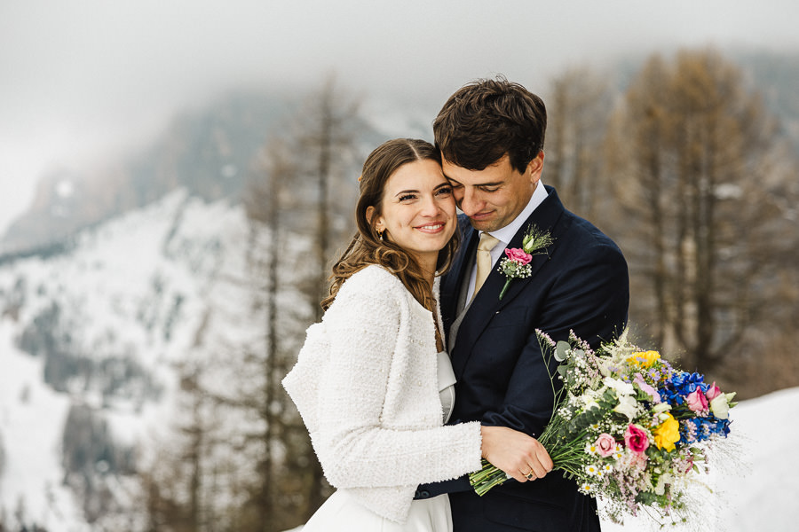 Dream Winter Wedding Italian Dolomites 0026