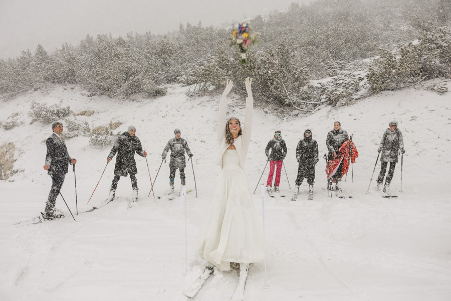 Dream Winter Wedding Italian Dolomites 0033