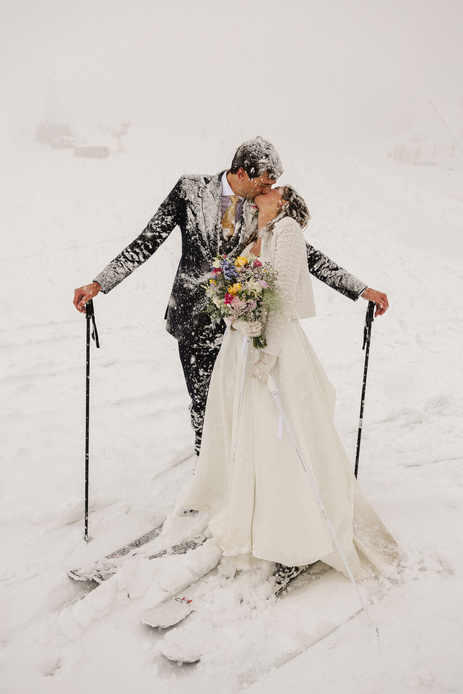 Dream Winter Wedding Italian Dolomites 0036