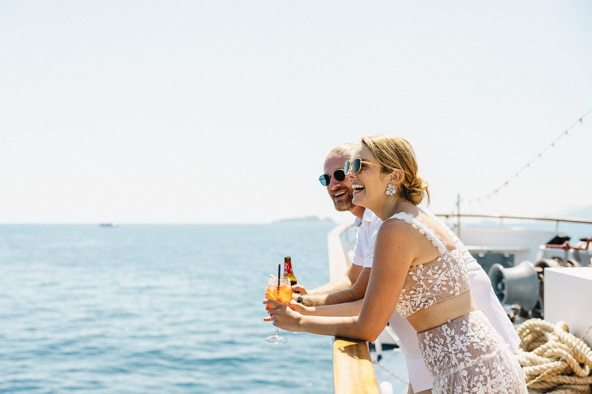 Amalfi Coast Wedding Sailboat Trip0010